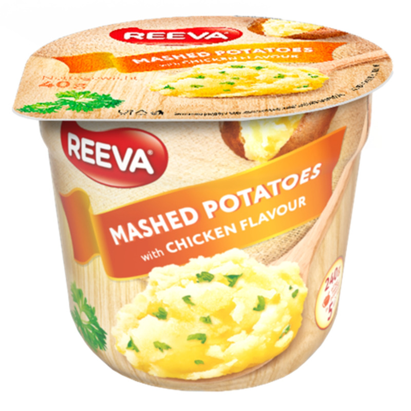Kiirkartulipüree REEVA kana maitsega 40g
