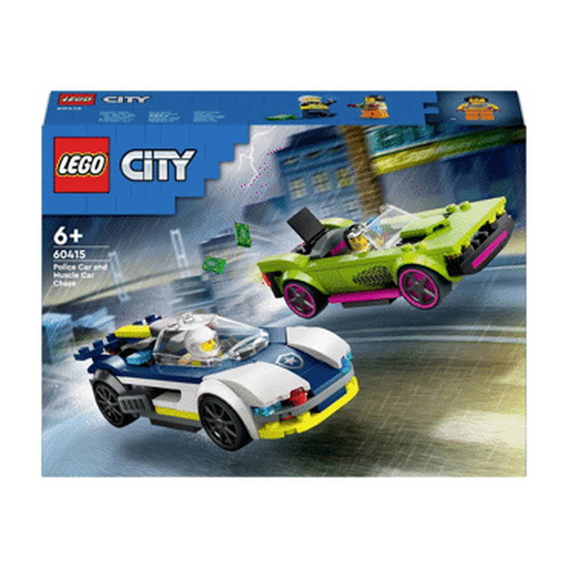 Konstr.LEGO Politsei-ja muskelauto
