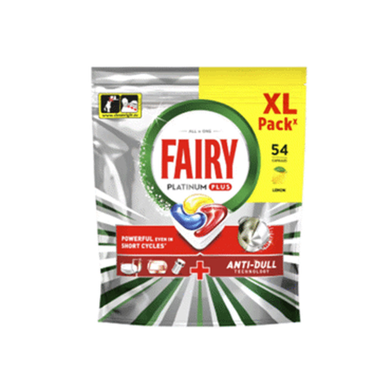 Nõudepes.kap.FAIRY Platinum Lemon 54tk