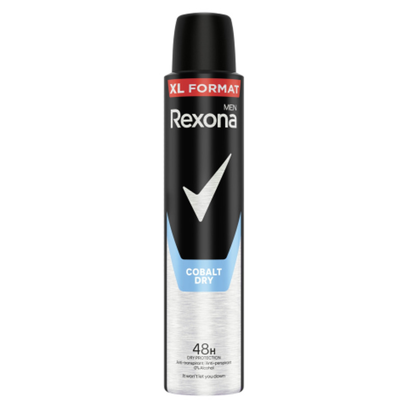 Deodorant Rexona Men Cobalt Dry 200ml