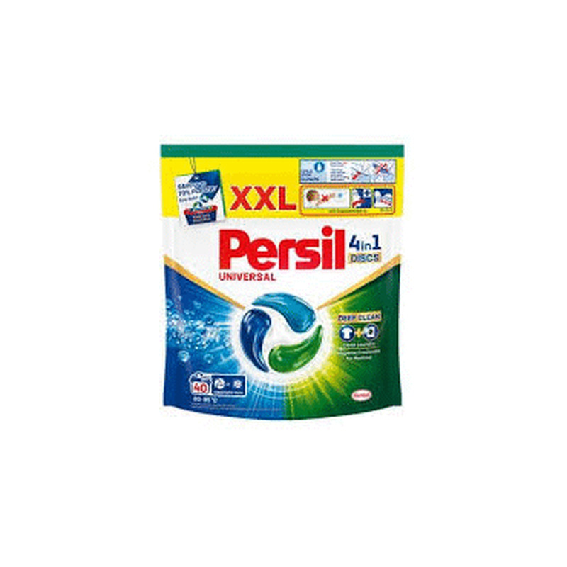 Pesukapslid PERSIL Discs Universal 40tk