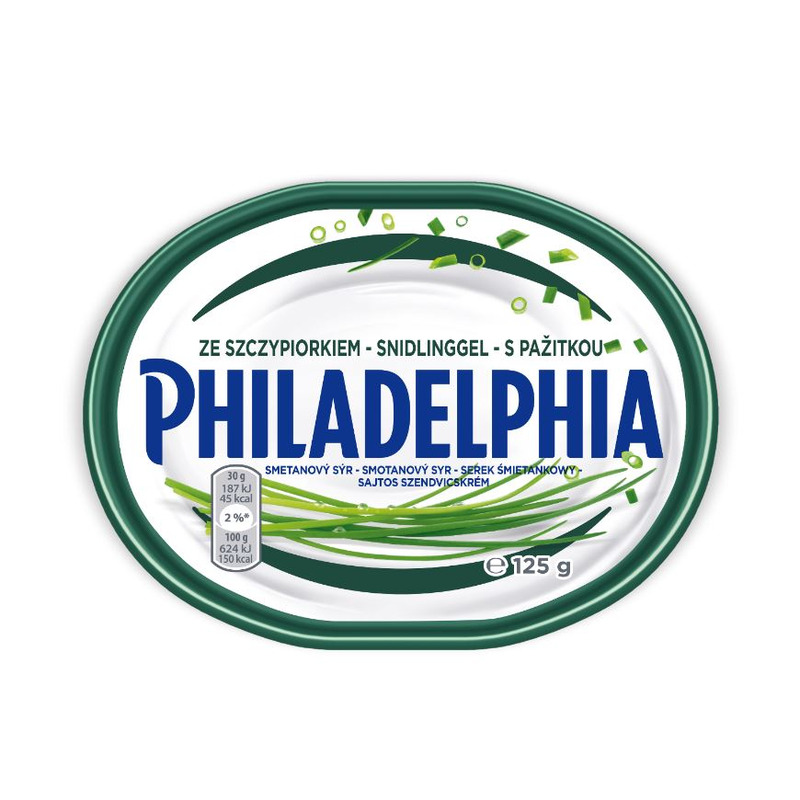 Toorjuust light murulauguga, PHILADELPHIA, 125 g