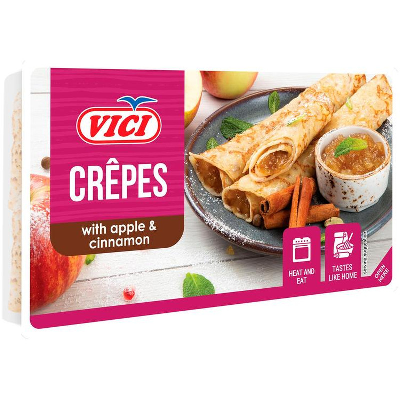 Vici Pannkoogid õuna-kaneelitäidisega 280 g