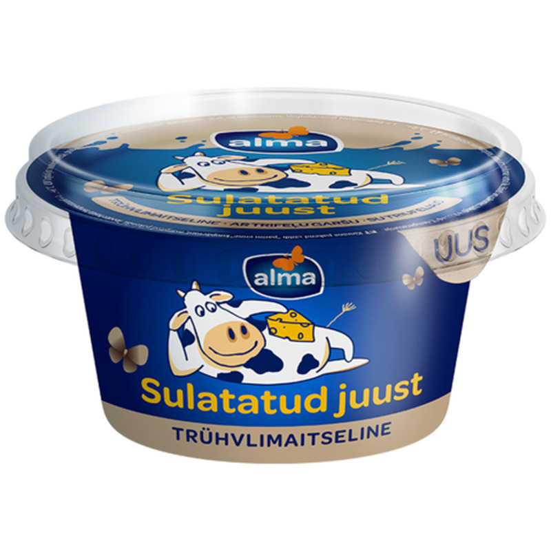 Sulatatud juust trühvlimaitseline Alma 200g