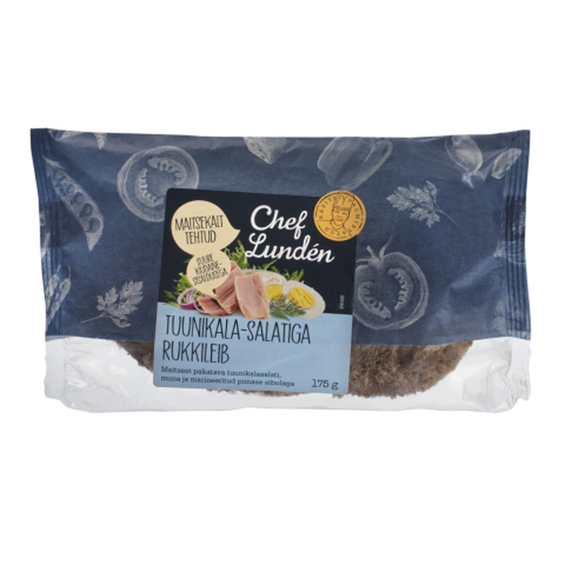 Tuunikala-salatiga rukkileib Lunden Food 175g