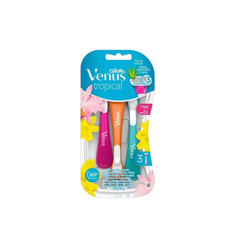 Raseerijad VENUS Tropical 3tk