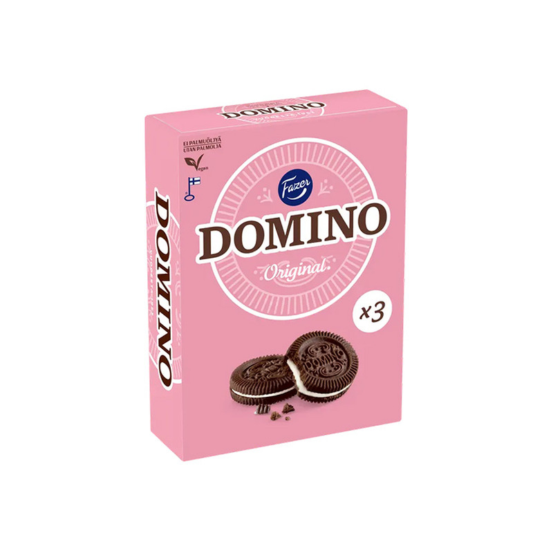 Kakaoküpsised Fazer Domino Original 525g