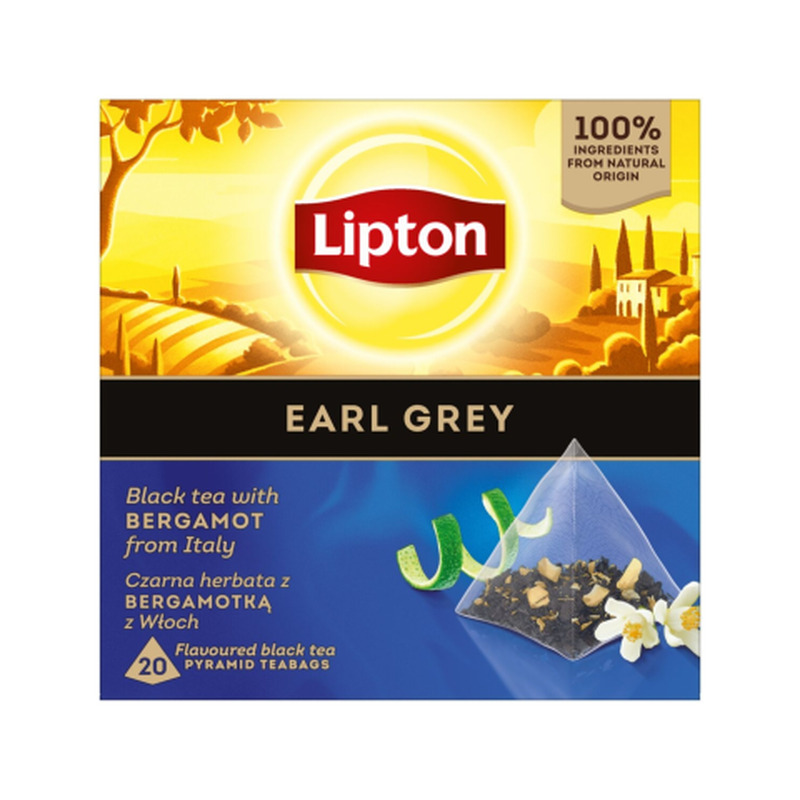 Must tee Lipton Earl Grey 20x1,6g