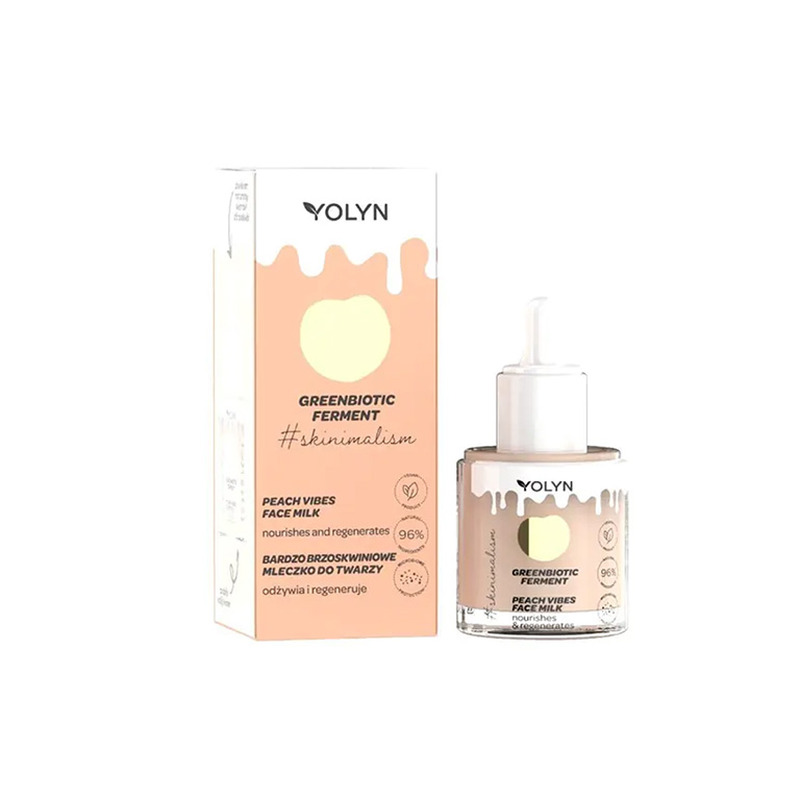 Virsikulõhnaline Toitev Näopiim, YOLYN, 20 ml
