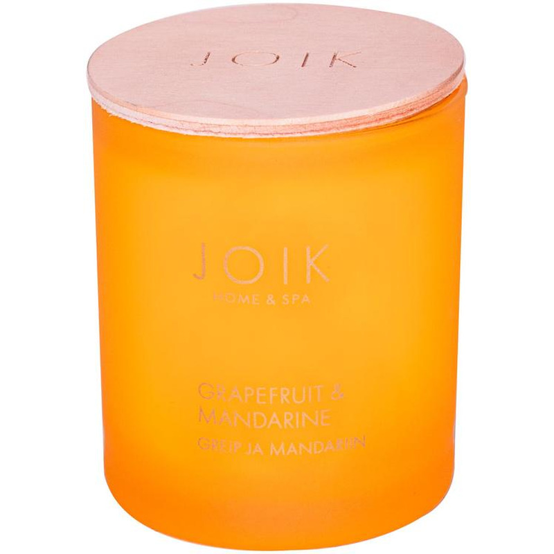 Lõhnaküünal rapsivahast, greip ja mandariin, JOIK HOME & SPA, 1 tk