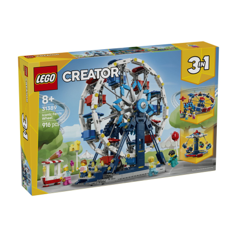 Konstruktor Lego Ikooniline Vaateratas 31389