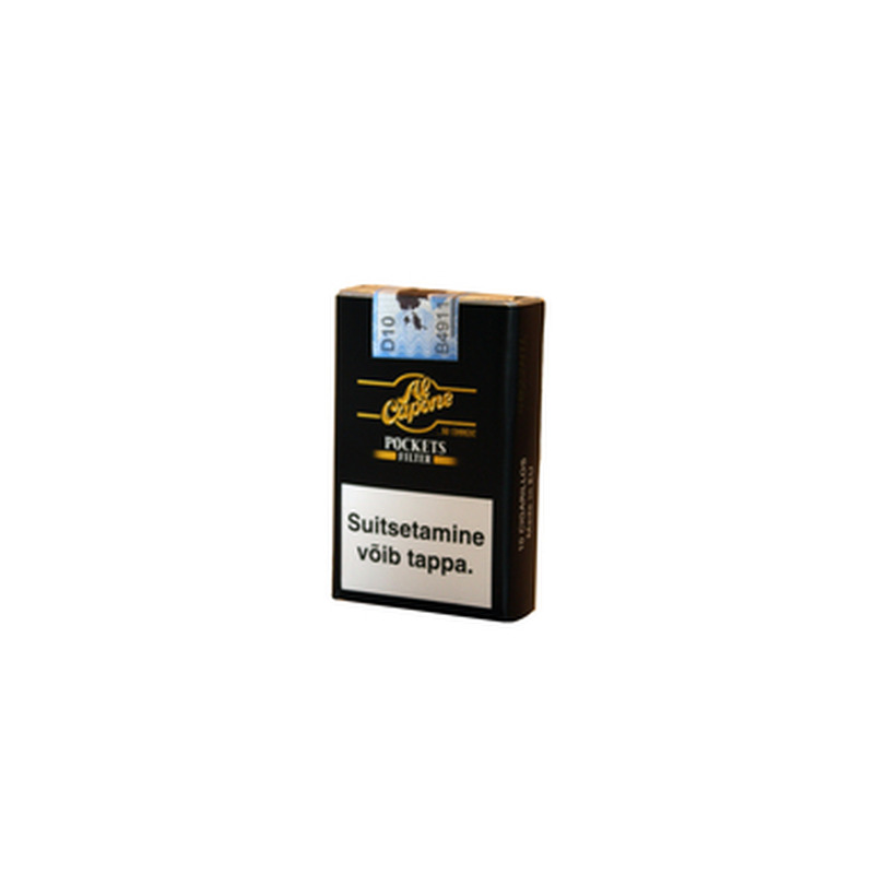AL CAPONE sigarillod Pockets Filter 10pk