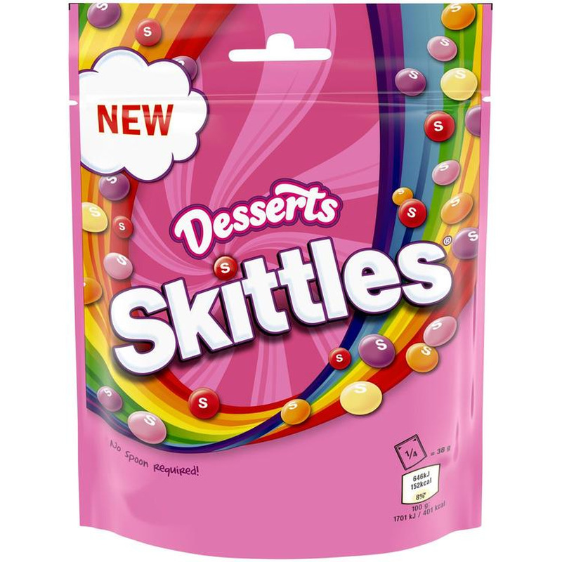 Dražeed  SKITTLES Dessert , 152g