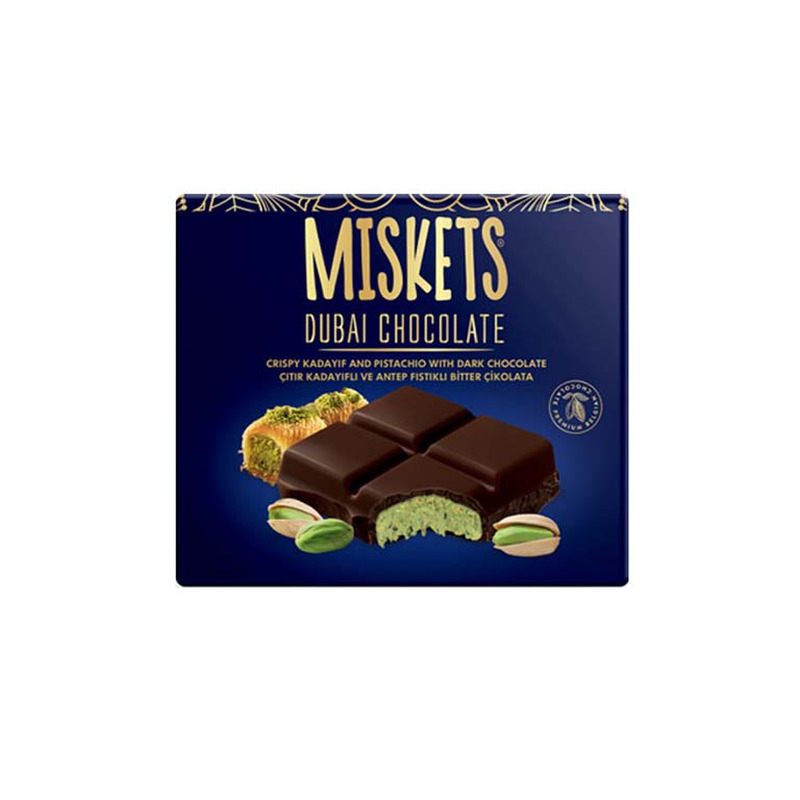 Tume šokolaad Dubai, MISKETS, 100 g