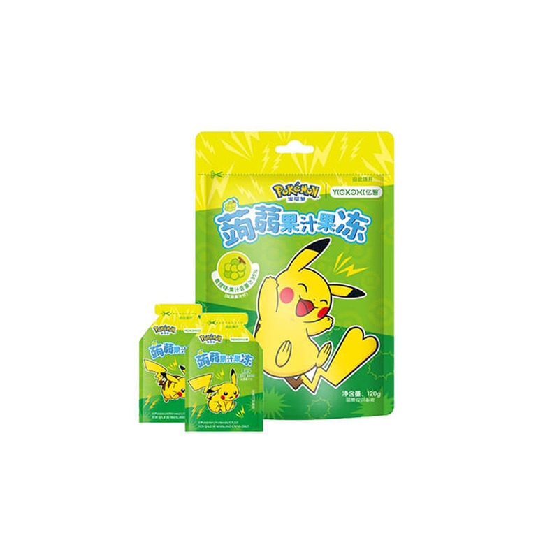 Tarretismaius Pokemon Jelly Roheline Viinamari 120g