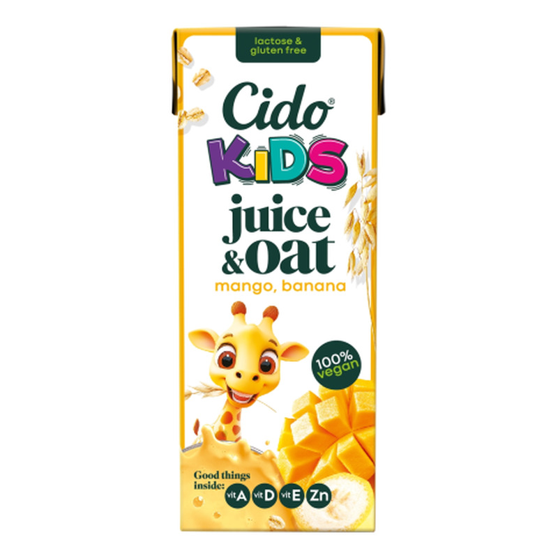 Mango-banaani mahla-kaerajook Cido 0,2l