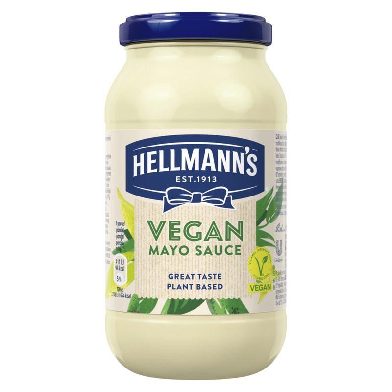Vegan taimne majonees klaaspurgis, HELLMANN'S, 330 g