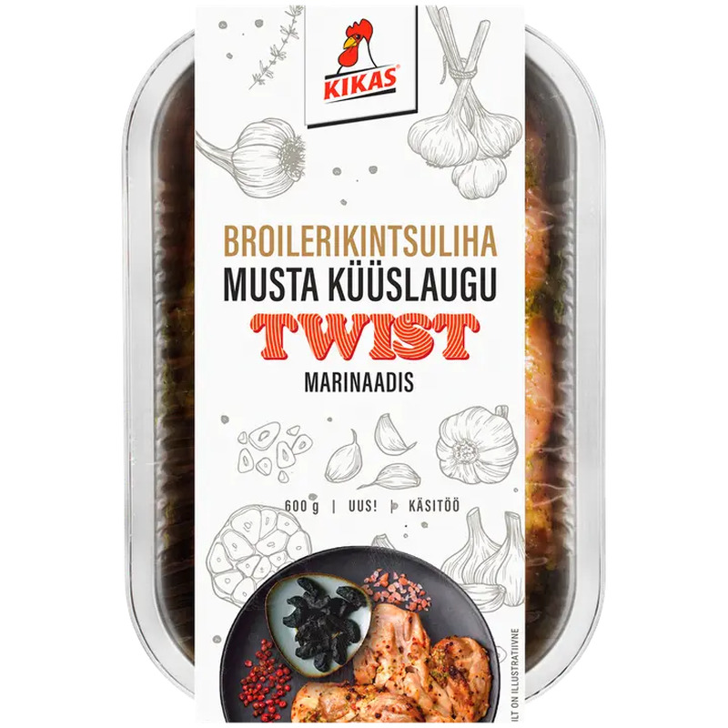 Kikas Broilerikintsuliha musta küüslaugu Twist 700g