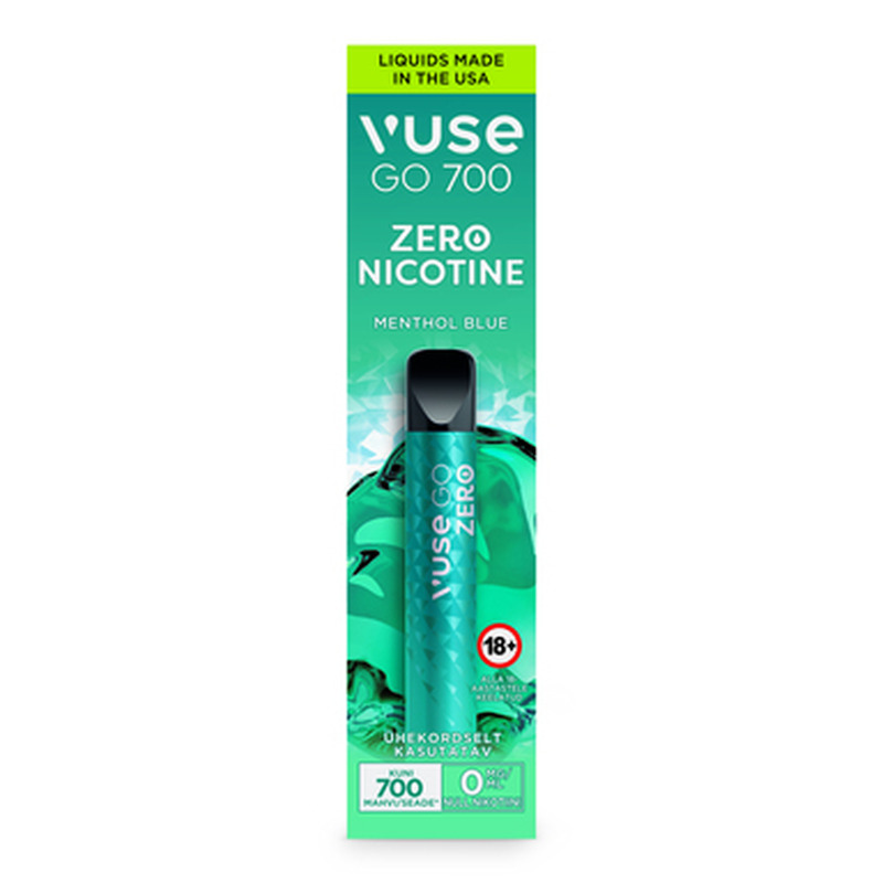 VUSE E-sigaret Blue Menthol (nikotiinivaba)
