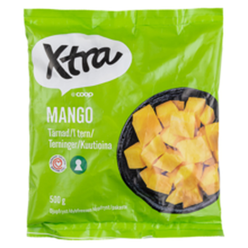 X-tra mangokuubikud 500g