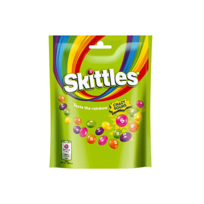 Puuviljakompv.Crazy Sours SKITLLES 152g