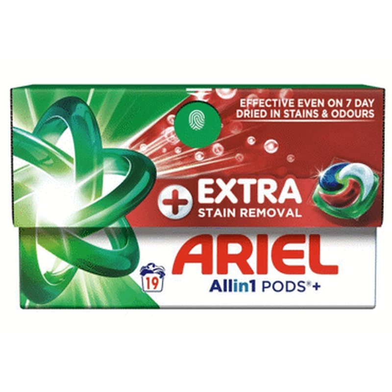 Pesukapslid ARIEL Extra Clean+ 19pk