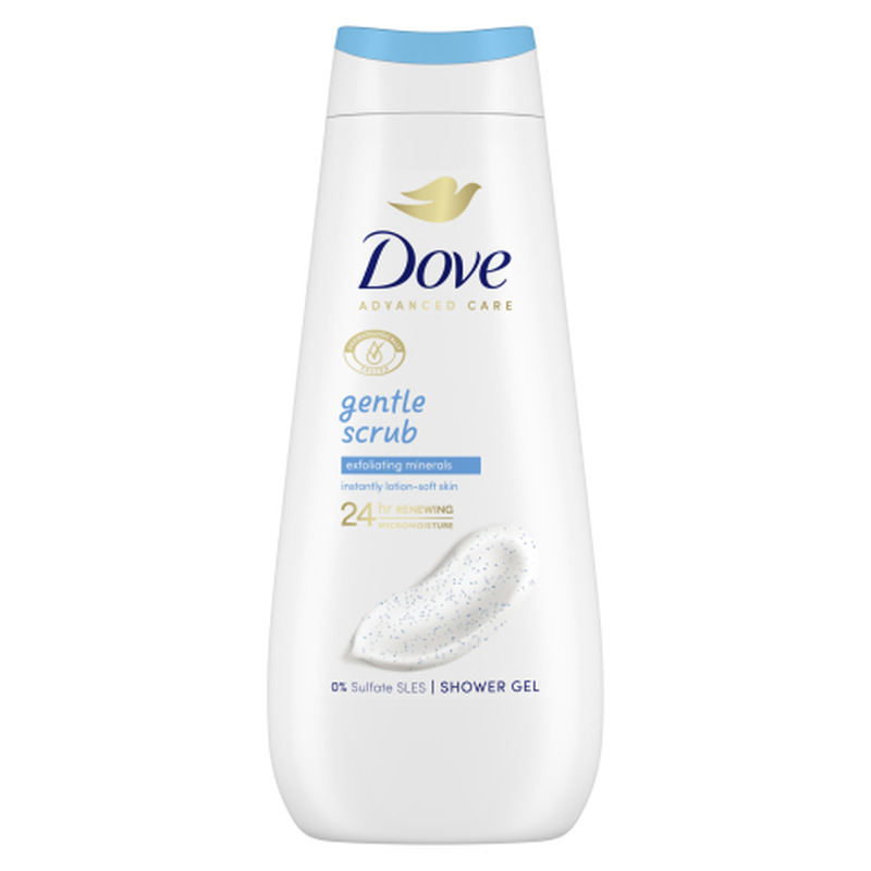 Dušigeel Dove Gentle Scrub 400ml