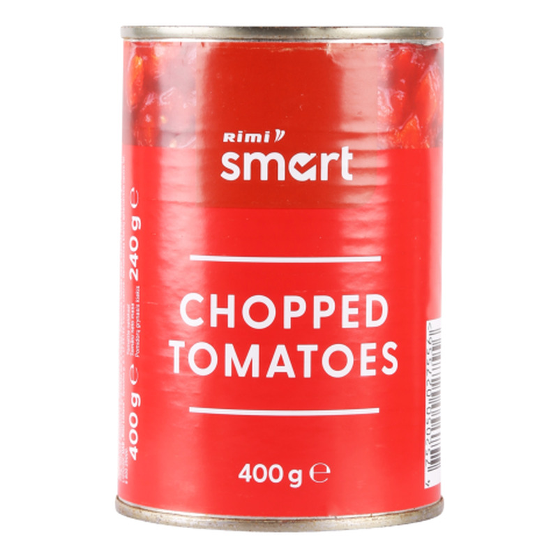 Tükeldatud tomatid Rimi Smart 400g