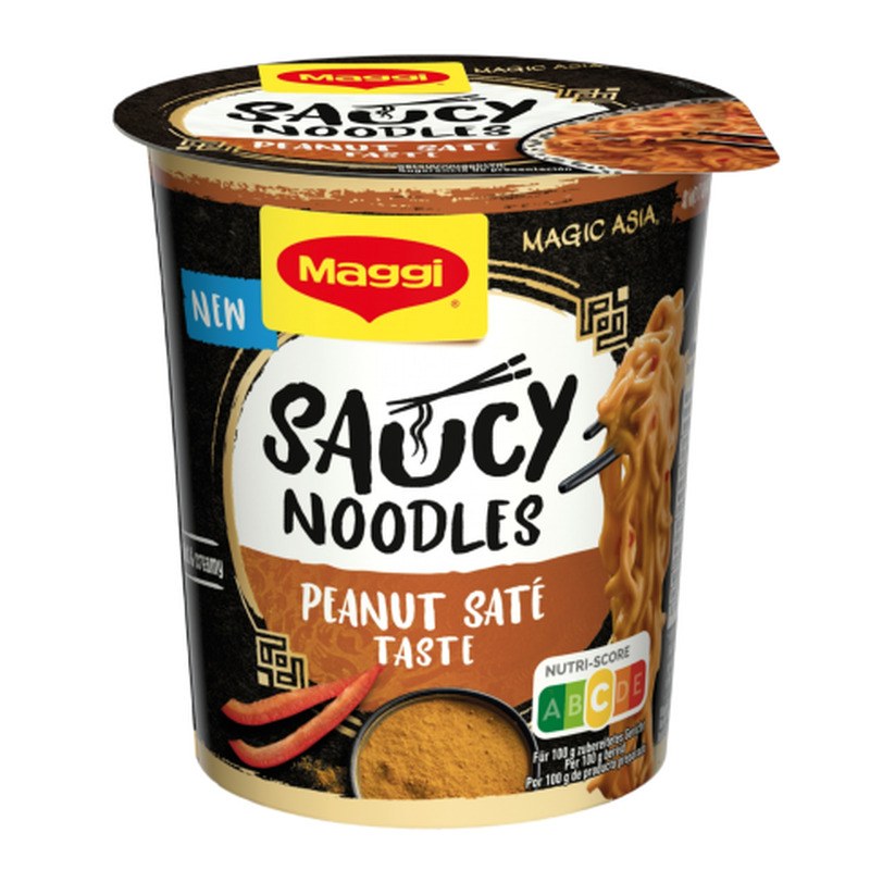 Kiirnuudlid Aasia vürtsidega Peanut Satay kastmes Maggi 75g