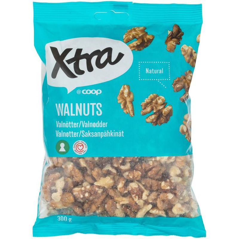 Xtra kreeka pähklid, naturaalsed 300g