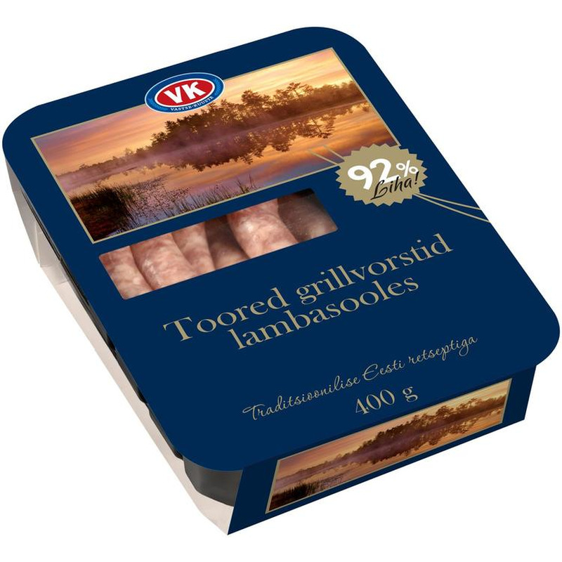 Toored grillvorstid lambasooles, MAKS&MOORITS, 400 g