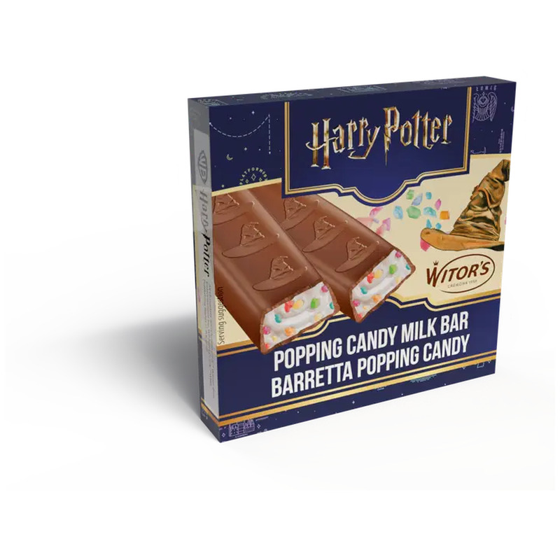 Witor's Harry Potter piimašokolaad piimatäidise ja praksuvate kommidega 50g