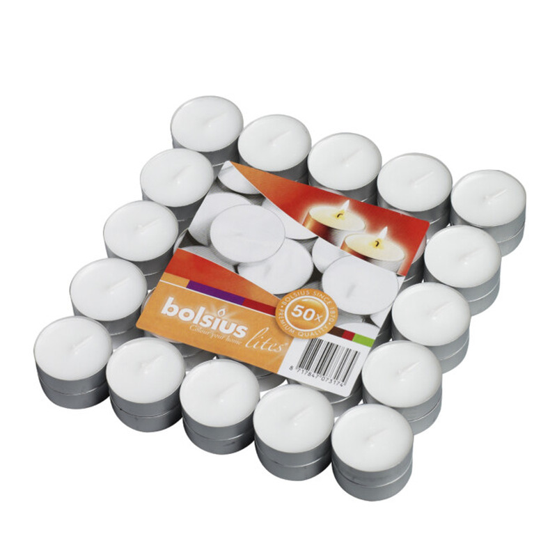 Teeküünlad 3,5h, BOLSIUS, 50 tk