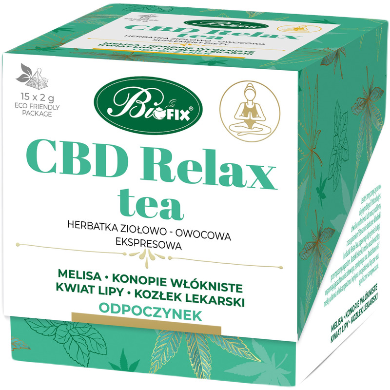 CBD rahustav taimne tee 15*2g