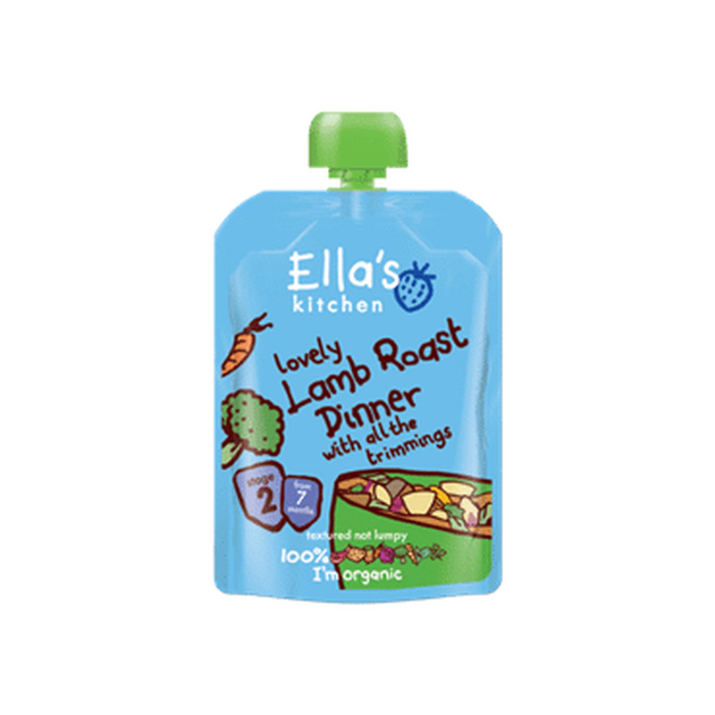 Lambalihapüree ELLA'S KITCHEN 130g 7k
