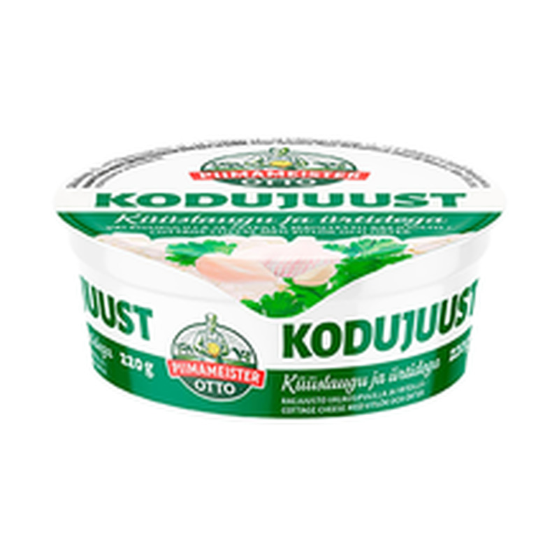 Kodujuust küüslaugu ja ürtidega, PIIMAMEISTER OTTO, 220 g
