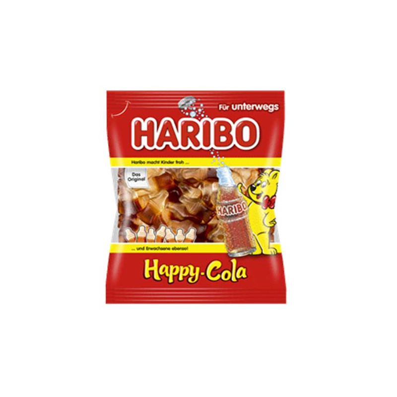 Kummikommid Happy Cola HARIBO 100g