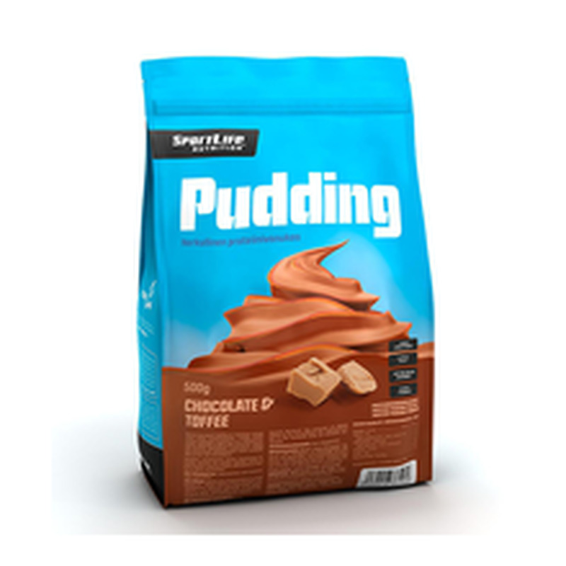 Sportlife shokolaadi-toffee pudingupulber,500g