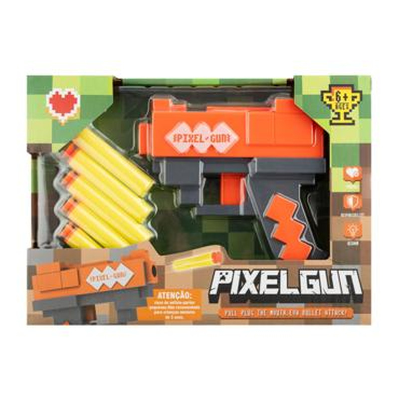 Mängupüstol pehmete kuulidega Pixelgun