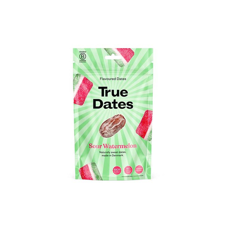TRUE DATES Datlid Sour Watermelon 100 g
