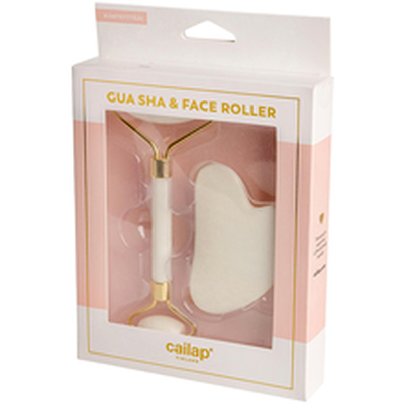 Kinkekomplekt gua sha ja näorullik