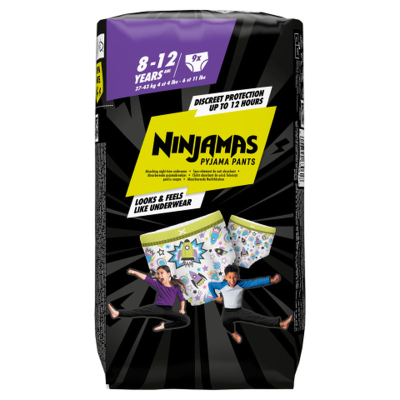 Öömähkmed Pampers Ninjamas SpaceJP S8, 9tk