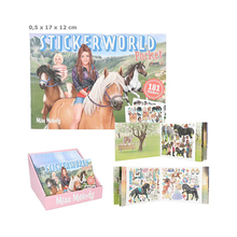 Miss Melody Kleebiseraamat väike