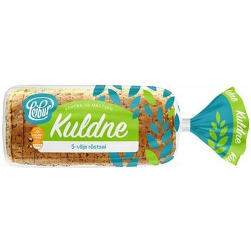 5-vilja röstsai Kuldne LEIBUR,525g