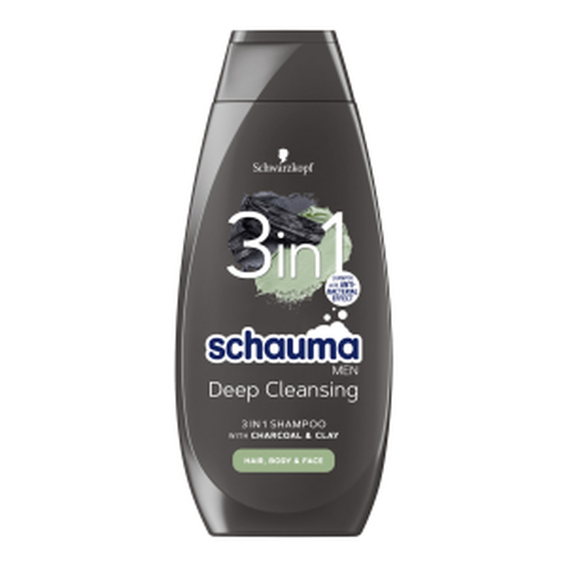 Šampoon Charcoal meestele, SCHAUMA, 400 ml