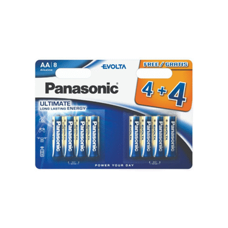 Patarei LR6EGE/8B (4+4)AA PANASONIC