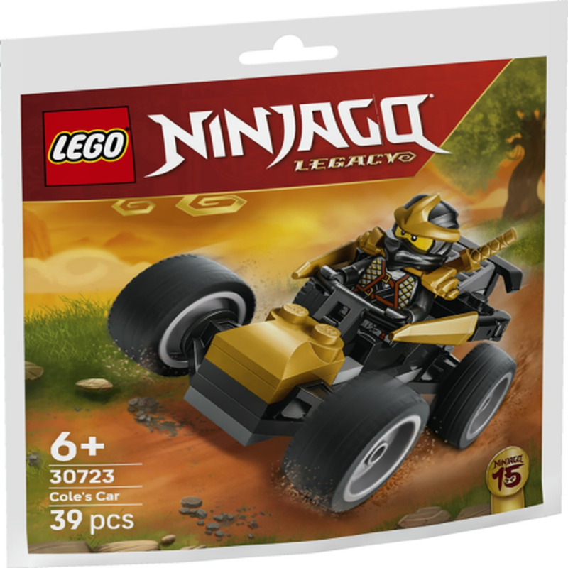 Konstruktor Lego Ninja Cole'I Auto 30723, vanus: 6+