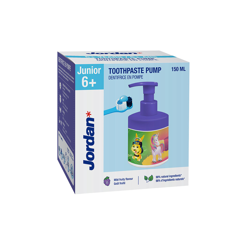 Hambapasta Pump Junior 1450ppm, JORDAN, 150 ml