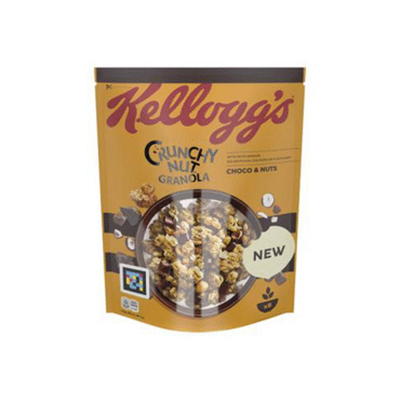 Müsli Granola šokol.pähk. KELLOGG'S 380g