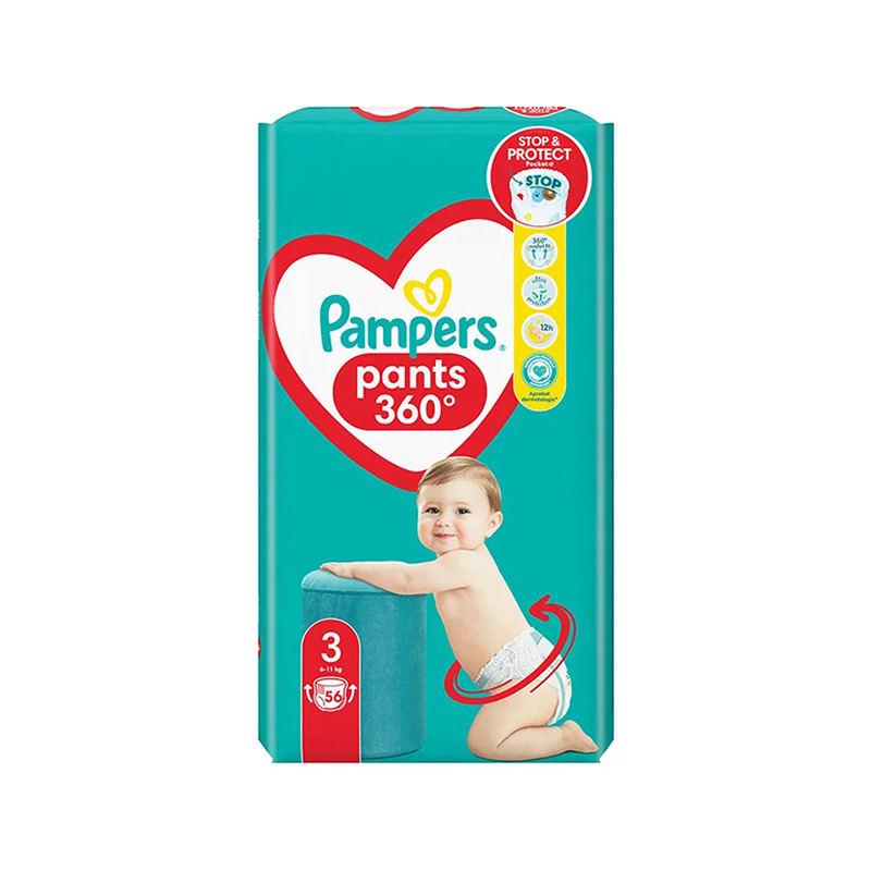 Püksmähkmed Pampers Maxi pack S3 56TK